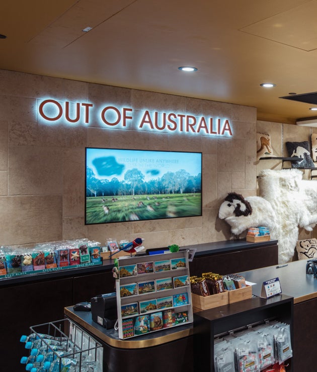 Out of Australia Melbourne Airport